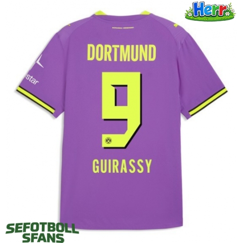 Borussia Dortmund Serhou Guirassy #9 Tredje Tröja 2026-27 Kortärmad